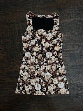 Abercrombie Floral Mini Dress with Pockets